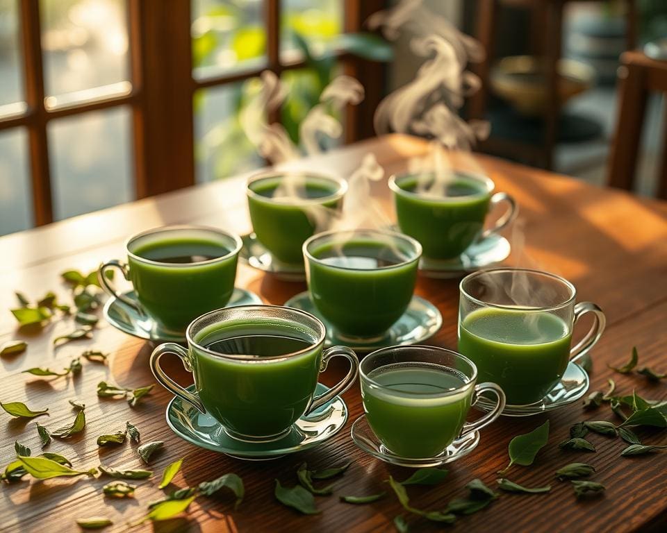 Groene thee kopjes: stijlvol en praktisch