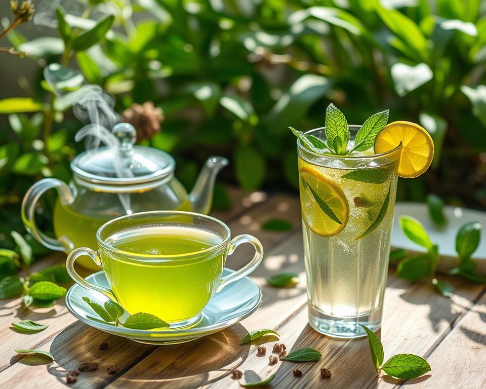 Groene thee zetten: heet, warm of koud?