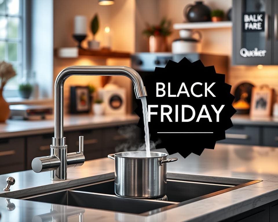 Krijg direct kokend water: Quooker Black Friday sale