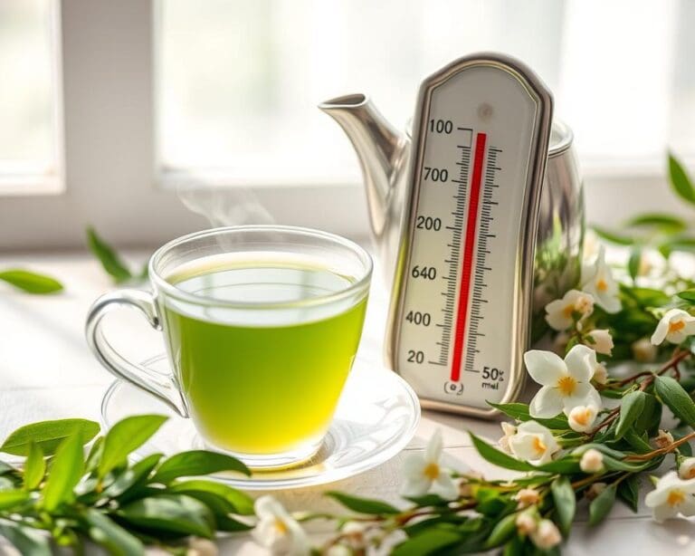 Welke temperatuur is het beste voor groene thee?