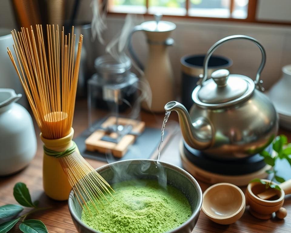 matcha thee bereiden