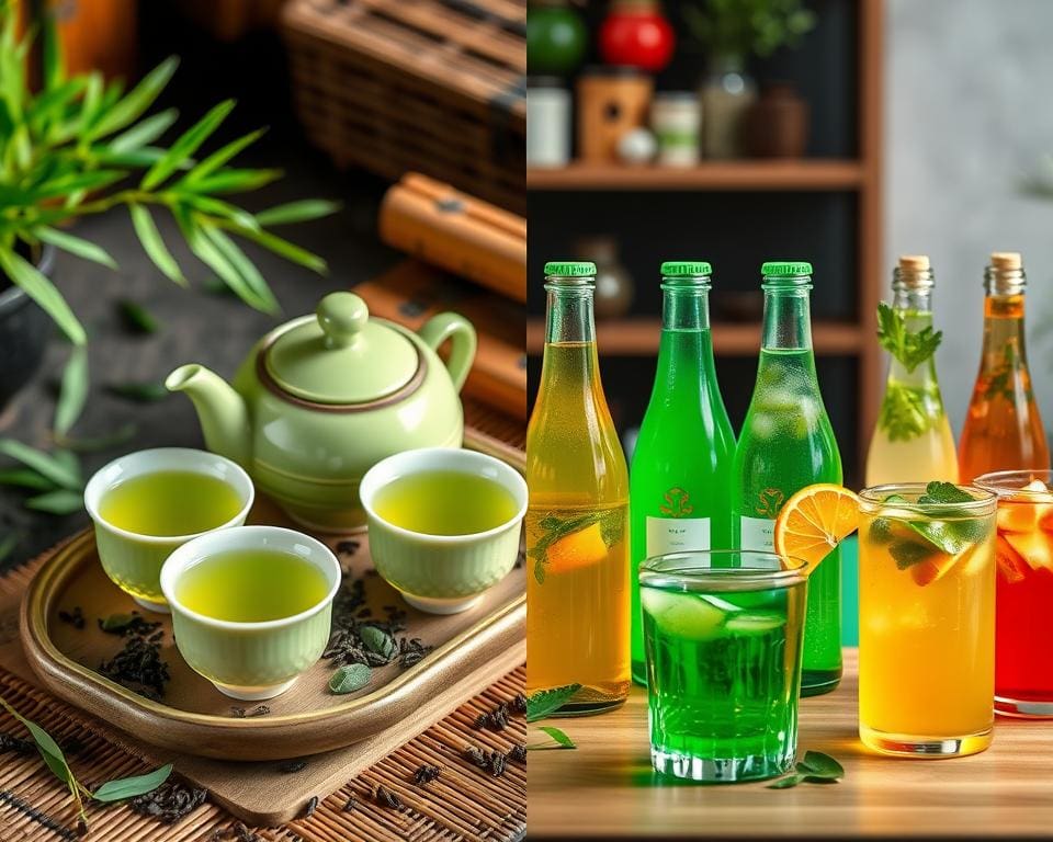 traditionele groene thee versus moderne variaties